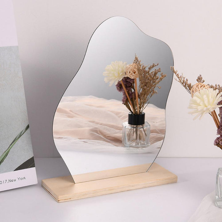 Aesthetic Decor Acrylic Vanity Mirror Frameless