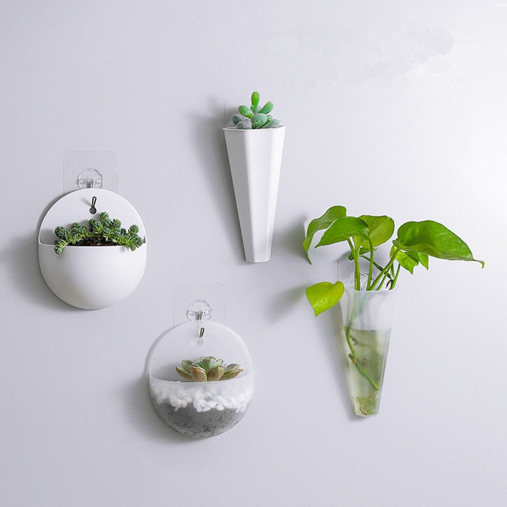 Creative Wall-mounted Flower Vase Tube